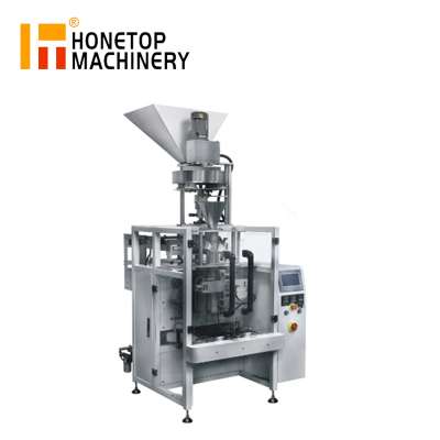 Vertical Automatic Pet Food Packaging Machine Combined with Measuring Cups